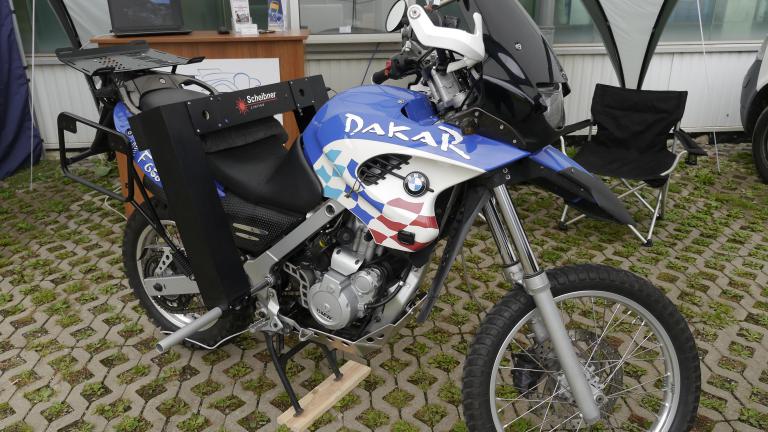 Motorrad-Rahmenvermessung